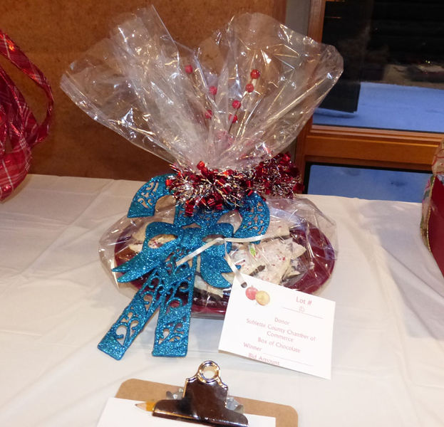 Chamber chocolates. Photo by Dawn Ballou, Pinedale Online.