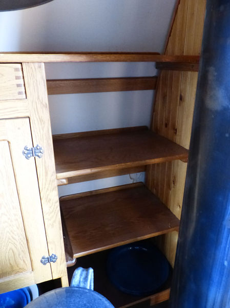 Shelves. Photo by Dawn Ballou, Pinedale Online.