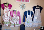 Aprons. Photo by Dawn Ballou, Pinedale Online.