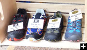 Youth shoes. Photo by Dawn Ballou, Pinedale Online.