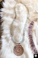 Necklace. Photo by Dawn Ballou, Pinedale Online.