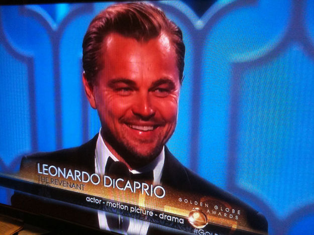 Leonardo Best Actor. Photo by Pinedale Online.