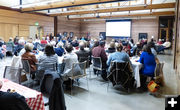 Big crowd. Photo by Dawn Ballou, Pinedale Online.