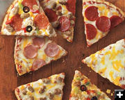 Week 2 prize - 3 Schwan's Pizzas. Photo by Schwan's.