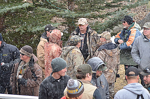 Waiting for the Prizes. Photo by Terry Allen.