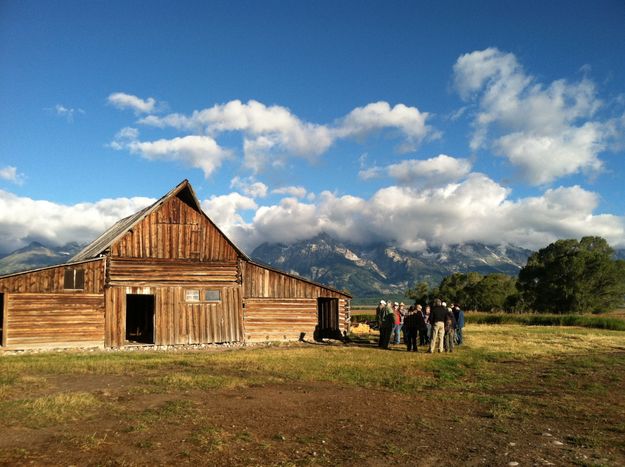 Historic Moulton Barn. Photo by Grand Teton National Park.