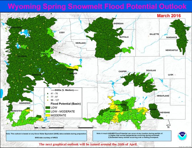 Flood Outlook. Photo by NOAA.