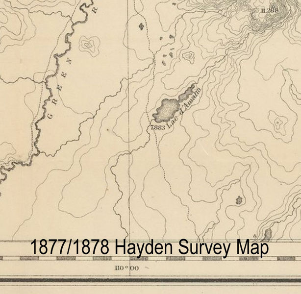 Hayden Map 1887-1888 survey. Photo by Library of Congress.
