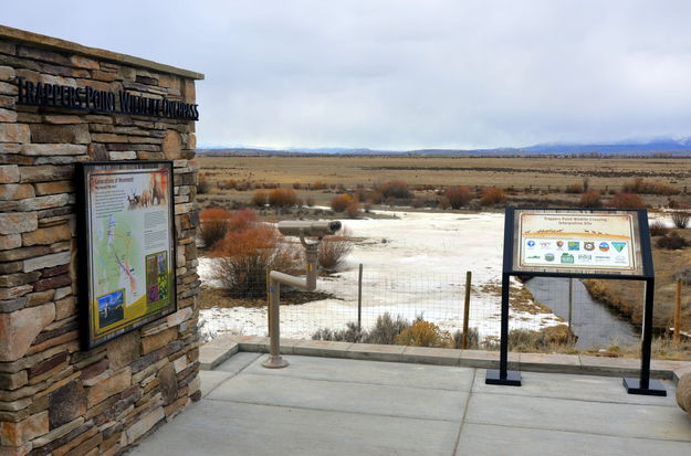 Interpretive site. Photo by Terry Allen, Pinedale Online!.