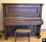 Old Piano. Photo by Terry Allen.