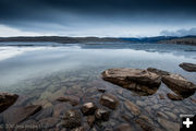 Fremont Lake ice break-up. Photo by Arnold Brokling.