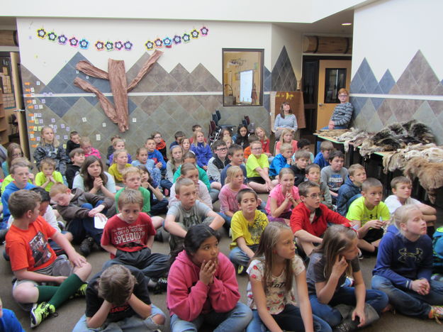 4th graders. Photo by Green River Rendezvous Pageant Association.