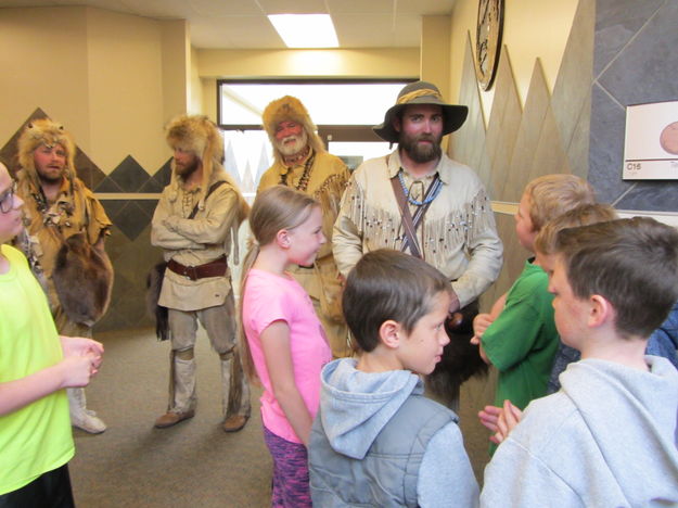 Rendezvous cast. Photo by Green River Rendezvous Pageant Association.