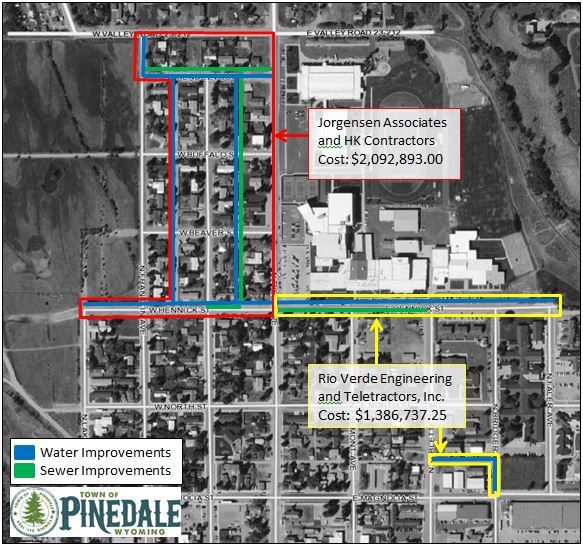 Construction. Photo by Town of Pinedale.