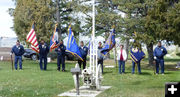 Color Guard. Photo by Dawn Ballou, Pinedale Online.