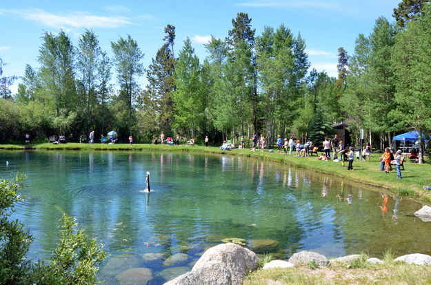 Kid's Fishing Pond. Photo by Terry Allen.