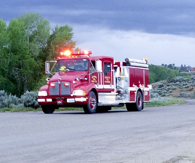 Daniel Fire. Photo by Dawn Ballou, Pinedale Online.