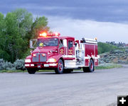 Daniel Fire. Photo by Dawn Ballou, Pinedale Online.