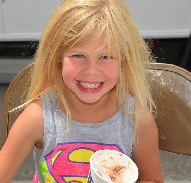 Ice Cream Smile. Photo by Terry Allen.