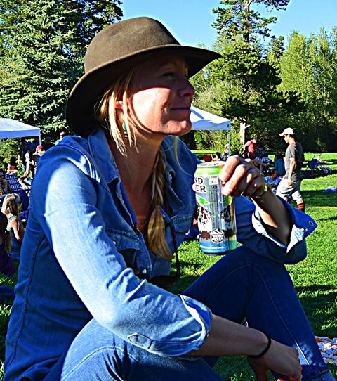 The Girl in the Hat. Photo by Terry Allen.