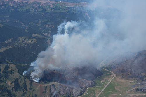 Overhead view. Photo by Pinedale Online.