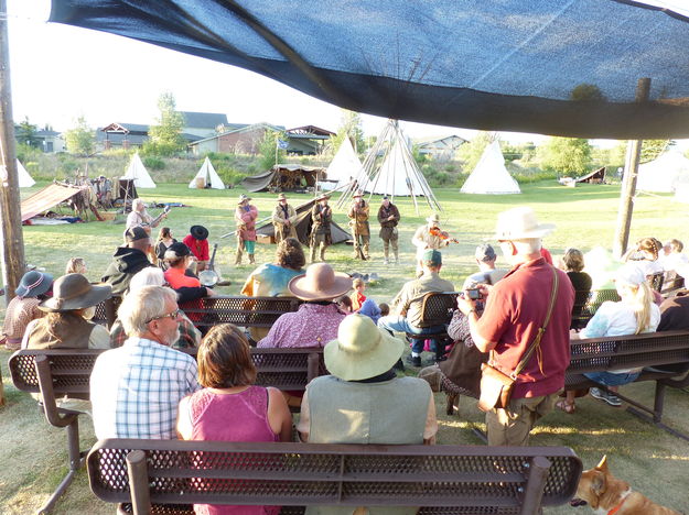 AMM Campfire stories. Photo by Dawn Ballou, Pinedale Online.
