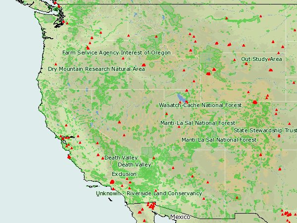 USA Fire Map - July 24, 2016. Photo by NASA.