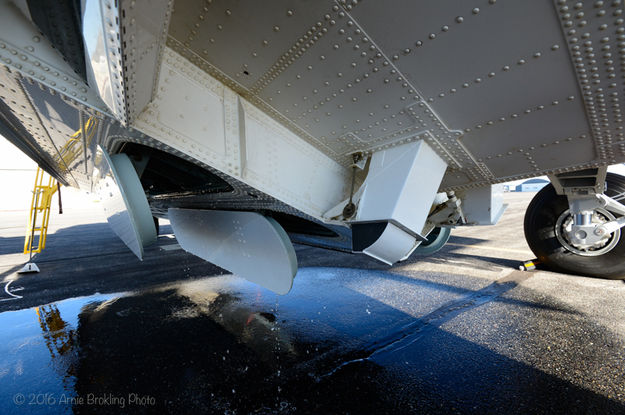 Water dump doors. Photo by Arnold Brokling.