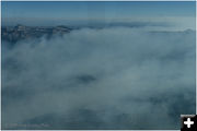 Smoke filled valley. Photo by Arnold Brokling.