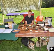 Jack Henry Makes Knives. Photo by Terry Allen.