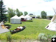 AMM Encampment. Photo by Dawn Ballou, Pinedale Online.
