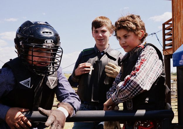 Steer Riders. Photo by Terry Allen.