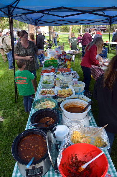 The Food. Photo by Terry Allen.