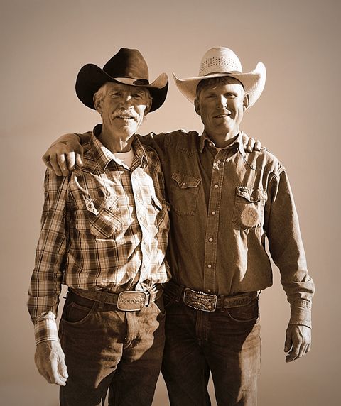 Mike and Wes. Photo by Terry Allen.