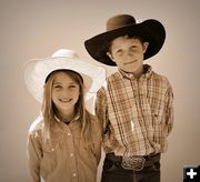 Ella and Emry. Photo by Terry Allen.