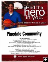 Pinedale Blood Drive. Photo by Sublette County Rural Health Care District.