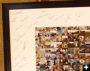 Signatures. Photo by Dawn Ballou, Pinedale Online.