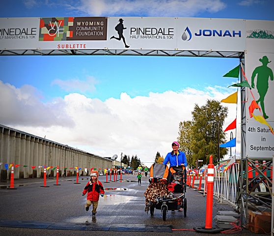 Strollers Welcome in the One Mile. Photo by Terry Allen.