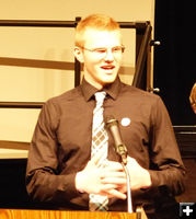 JD Hamby - Boys State. Photo by Dawn Ballou, Pinedale Online.