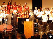 National Anthem. Photo by Dawn Ballou, Pinedale Online.