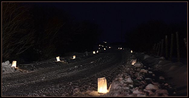 Entry to the Ranch. Photo by Terry Allen.