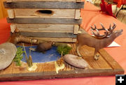 Beaver and Elk. Photo by Dawn Ballou, Pinedale Online.