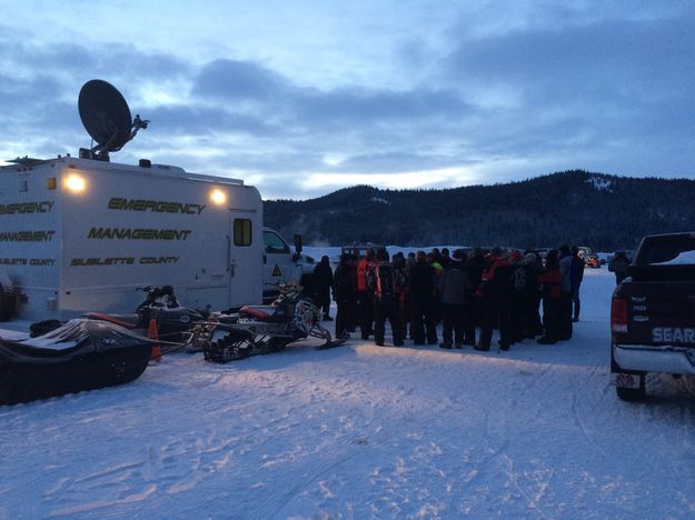 Morning Briefing. Photo by Sublette County Sheriff's Office.