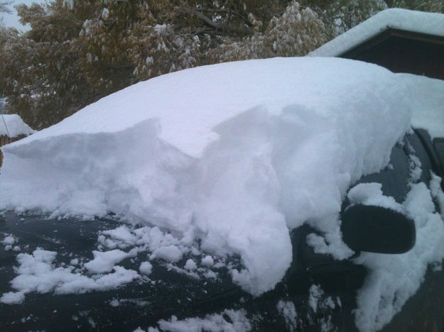 There's a truck under there somewhere. Photo by Dawn Ballou, Pinedale Online.