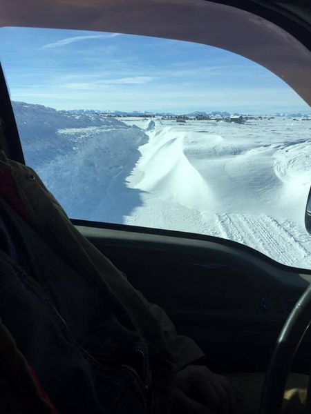 From the Truck Cab. Photo by Lacy Hicks.