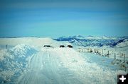 Road Toward Wind River Range. Photo by Terry Allen.