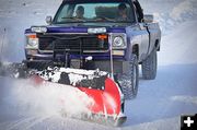 Cleaning Up Roads. Photo by Terry Allen.