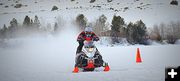Snowmobile Speed Runs. Photo by Terry Allen.