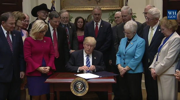 Signing ceremony. Photo by White House.