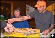 Chef Jeremy Horn and Nevin. Photo by Terry Allen.